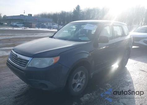 2009 Subaru Forester 2.5X из США, поврежденный, VIN JF2SH61659H736620